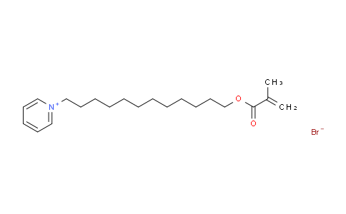 CAS No. 148753-80-4, 1-(12-(Methacryloyloxy)dodecyl)pyridin-1-ium bromide