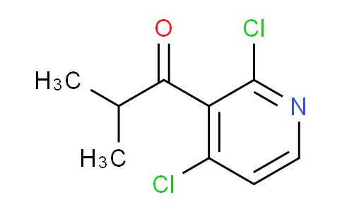 CAS No. 1260535-73-6, 1-(2,4-Dichloropyridin-3-yl)-2-methylpropan-1-one