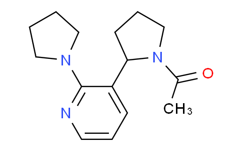 CAS No. 1352506-20-7, 1-(2-(2-(Pyrrolidin-1-yl)pyridin-3-yl)pyrrolidin-1-yl)ethanone