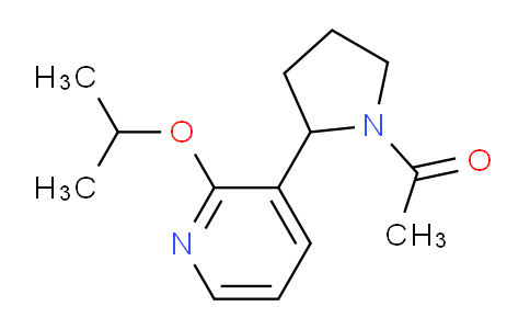 CAS No. 1352509-81-9, 1-(2-(2-Isopropoxypyridin-3-yl)pyrrolidin-1-yl)ethanone