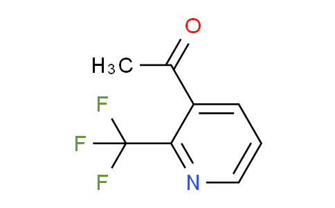 CAS No. 1060810-84-5, 1-(2-(Trifluoromethyl)pyridin-3-yl)ethanone