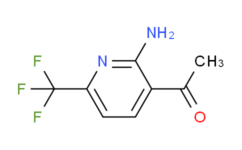 CAS No. 944904-50-1, 1-(2-Amino-6-(trifluoromethyl)pyridin-3-yl)ethanone