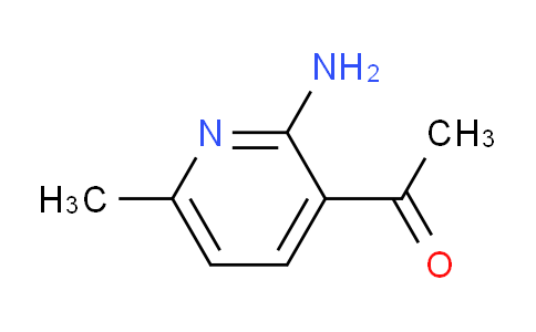 CAS No. 1393540-33-4, 1-(2-Amino-6-methylpyridin-3-yl)ethanone