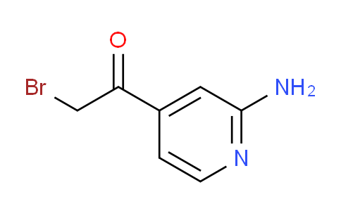 CAS No. 750571-38-1, 1-(2-Aminopyridin-4-yl)-2-bromoethanone