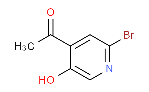 CAS No. 1196152-59-6, 1-(2-Bromo-5-hydroxypyridin-4-yl)ethanone