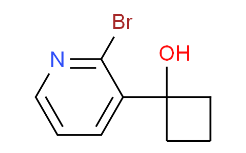 CAS No. 780801-06-1, 1-(2-Bromopyridin-3-yl)cyclobutanol