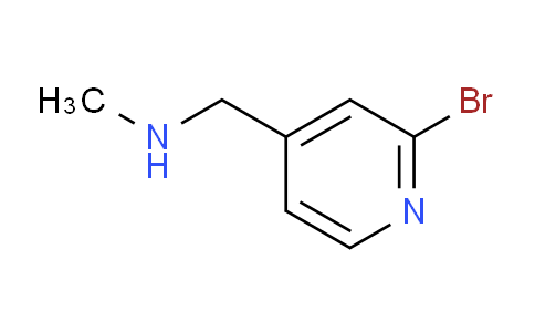 CAS No. 1060811-31-5, 1-(2-Bromopyridin-4-yl)-N-methylmethanamine