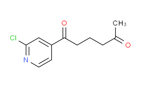 CAS No. 898785-33-6, 1-(2-Chloro-4-pyridyl)-1,5-hexanedione