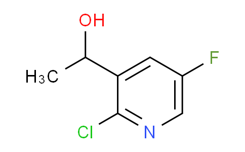 CAS No. 1823903-73-6, 1-(2-Chloro-5-fluoropyridin-3-yl)ethanol