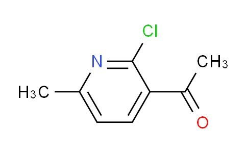 CAS No. 49667-29-0, 1-(2-Chloro-6-methylpyridin-3-yl)ethan-1-one