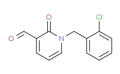 CAS No. 1447960-26-0, 1-(2-Chlorobenzyl)-2-oxo-1,2-dihydropyridine-3-carbaldehyde