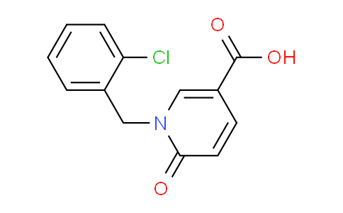 CAS No. 4399-77-3, 1-(2-Chlorobenzyl)-6-oxo-1,6-dihydropyridine-3-carboxylic acid