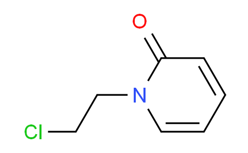 CAS No. 51323-39-8, 1-(2-Chloroethyl)pyridin-2(1H)-one