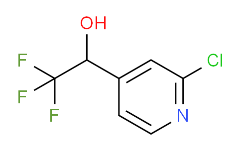 CAS No. 1263400-50-5, 1-(2-Chloropyridin-4-yl)-2,2,2-trifluoroethanol