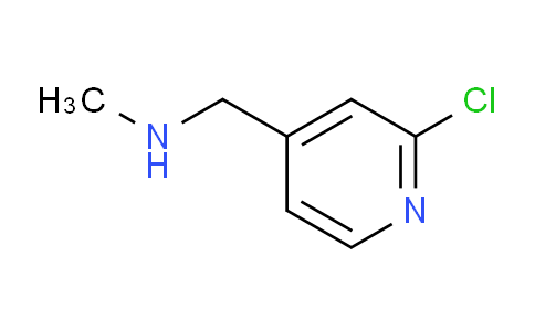 CAS No. 748187-76-0, 1-(2-Chloropyridin-4-yl)-N-methylmethanamine