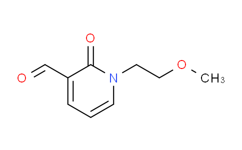 CAS No. 1447959-07-0, 1-(2-Methoxyethyl)-2-oxo-1,2-dihydropyridine-3-carbaldehyde
