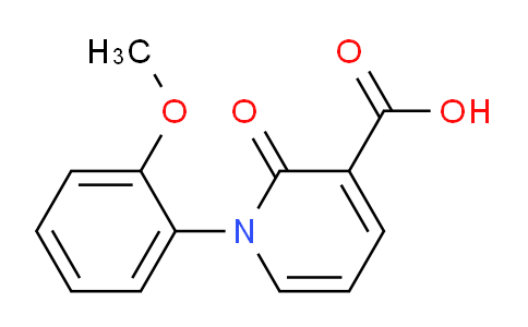 CAS No. 1267237-99-9, 1-(2-Methoxyphenyl)-2-oxo-1,2-dihydropyridine-3-carboxylic acid