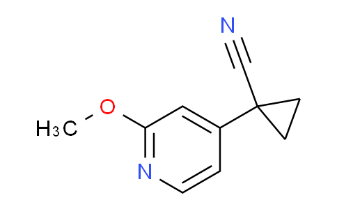 CAS No. 1447606-35-0, 1-(2-Methoxypyridin-4-yl)cyclopropanecarbonitrile