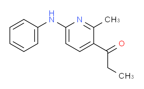 CAS No. 1355196-02-9, 1-(2-Methyl-6-(phenylamino)pyridin-3-yl)propan-1-one