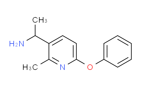 CAS No. 1355188-86-1, 1-(2-Methyl-6-phenoxypyridin-3-yl)ethanamine