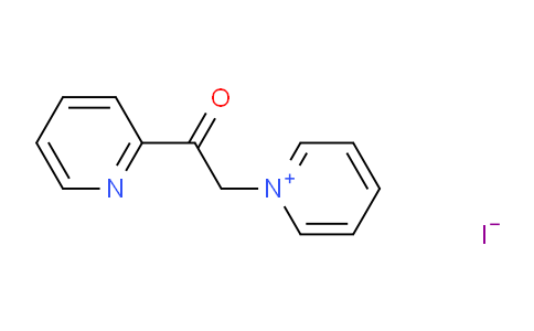 CAS No. 26482-00-8, 1-(2-Oxo-2-(pyridin-2-yl)ethyl)pyridin-1-ium iodide