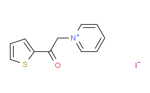 CAS No. 7465-65-8, 1-(2-Oxo-2-(thiophen-2-yl)ethyl)pyridin-1-ium iodide