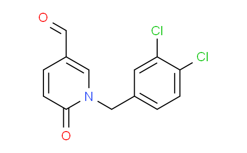 CAS No. 952183-56-1, 1-(3,4-Dichlorobenzyl)-6-oxo-1,6-dihydropyridine-3-carbaldehyde
