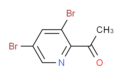 CAS No. 1196156-57-6, 1-(3,5-Dibromopyridin-2-yl)ethanone
