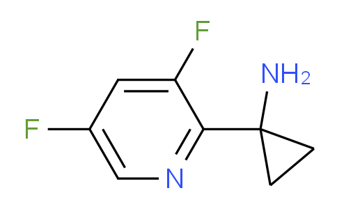 CAS No. 1260657-75-7, 1-(3,5-Difluoropyridin-2-yl)cyclopropanamine