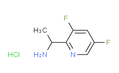 CAS No. 1065267-25-5, 1-(3,5-Difluoropyridin-2-yl)ethanamine hydrochloride