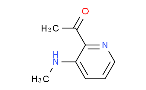 CAS No. 272443-24-0, 1-(3-(Methylamino)pyridin-2-yl)ethanone