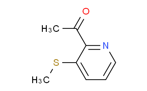 CAS No. 1269293-71-1, 1-(3-(Methylthio)pyridin-2-yl)ethanone