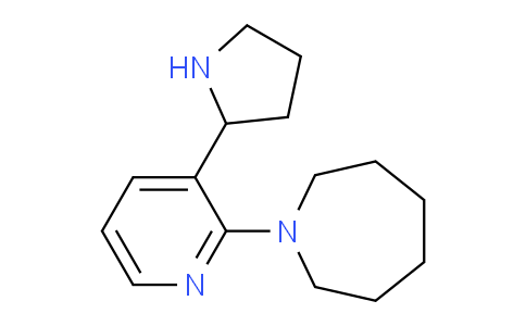 CAS No. 1352536-38-9, 1-(3-(Pyrrolidin-2-yl)pyridin-2-yl)azepane