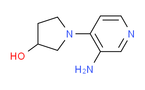 CAS No. 1343207-41-9, 1-(3-Aminopyridin-4-yl)pyrrolidin-3-ol