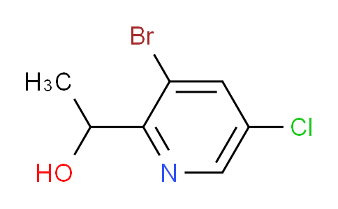 CAS No. 1374651-62-3, 1-(3-Bromo-5-chloropyridin-2-yl)ethanol