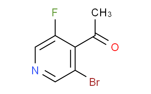 CAS No. 1308669-76-2, 1-(3-Bromo-5-fluoropyridin-4-yl)ethanone