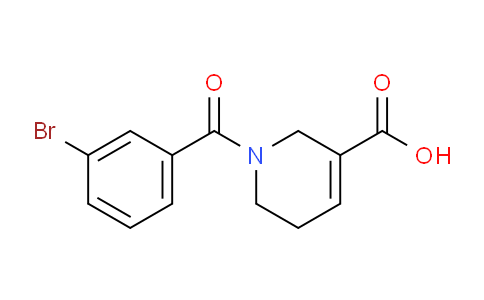 CAS No. 1373246-96-8, 1-(3-Bromobenzoyl)-1,2,5,6-tetrahydropyridine-3-carboxylic acid