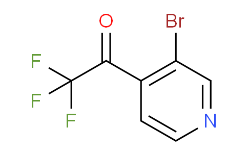 CAS No. 1060802-29-0, 1-(3-Bromopyridin-4-yl)-2,2,2-trifluoroethanone