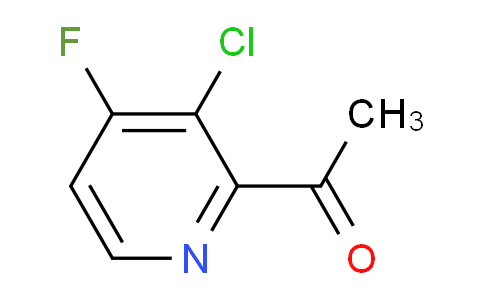 CAS No. 1393562-60-1, 1-(3-Chloro-4-fluoropyridin-2-yl)ethanone