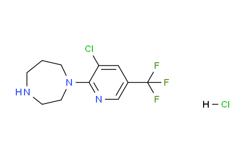 CAS No. 1197238-46-2, 1-(3-Chloro-5-(trifluoromethyl)pyridin-2-yl)-1,4-diazepane hydrochloride