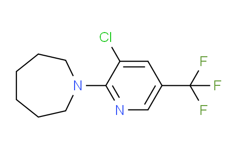 CAS No. 1219967-95-9, 1-(3-Chloro-5-(trifluoromethyl)pyridin-2-yl)azepane