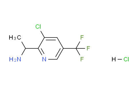CAS No. 1396762-41-6, 1-(3-Chloro-5-(trifluoromethyl)pyridin-2-yl)ethanamine hydrochloride