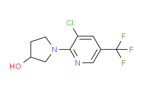 CAS No. 1219980-80-9, 1-(3-Chloro-5-(trifluoromethyl)pyridin-2-yl)pyrrolidin-3-ol
