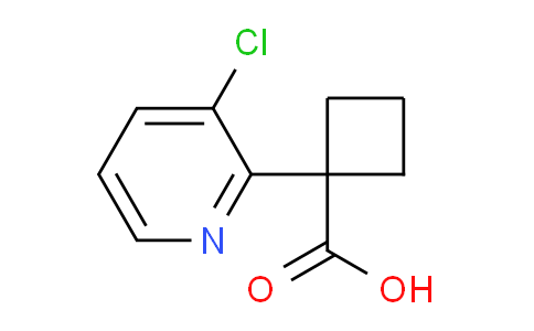 CAS No. 1535395-13-1, 1-(3-Chloropyridin-2-yl)cyclobutanecarboxylic acid