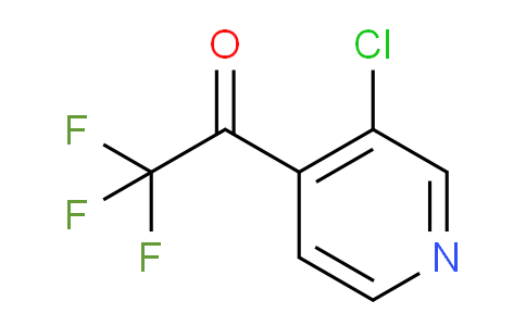 CAS No. 1060802-13-2, 1-(3-Chloropyridin-4-yl)-2,2,2-trifluoroethanone