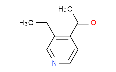 CAS No. 37978-19-1, 1-(3-Ethylpyridin-4-yl)ethanone
