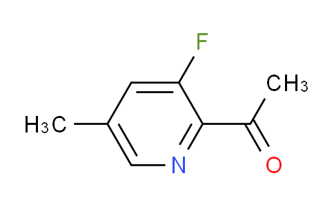 CAS No. 1256792-41-2, 1-(3-Fluoro-5-methylpyridin-2-yl)ethanone