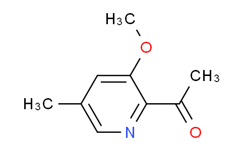 CAS No. 1256787-74-2, 1-(3-Methoxy-5-methylpyridin-2-yl)ethanone