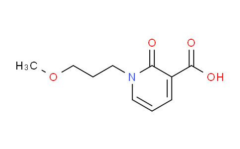CAS No. 1249333-13-8, 1-(3-Methoxypropyl)-2-oxo-1,2-dihydropyridine-3-carboxylic acid