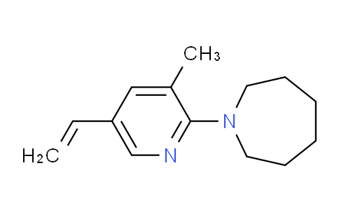 CAS No. 1355206-95-9, 1-(3-Methyl-5-vinylpyridin-2-yl)azepane